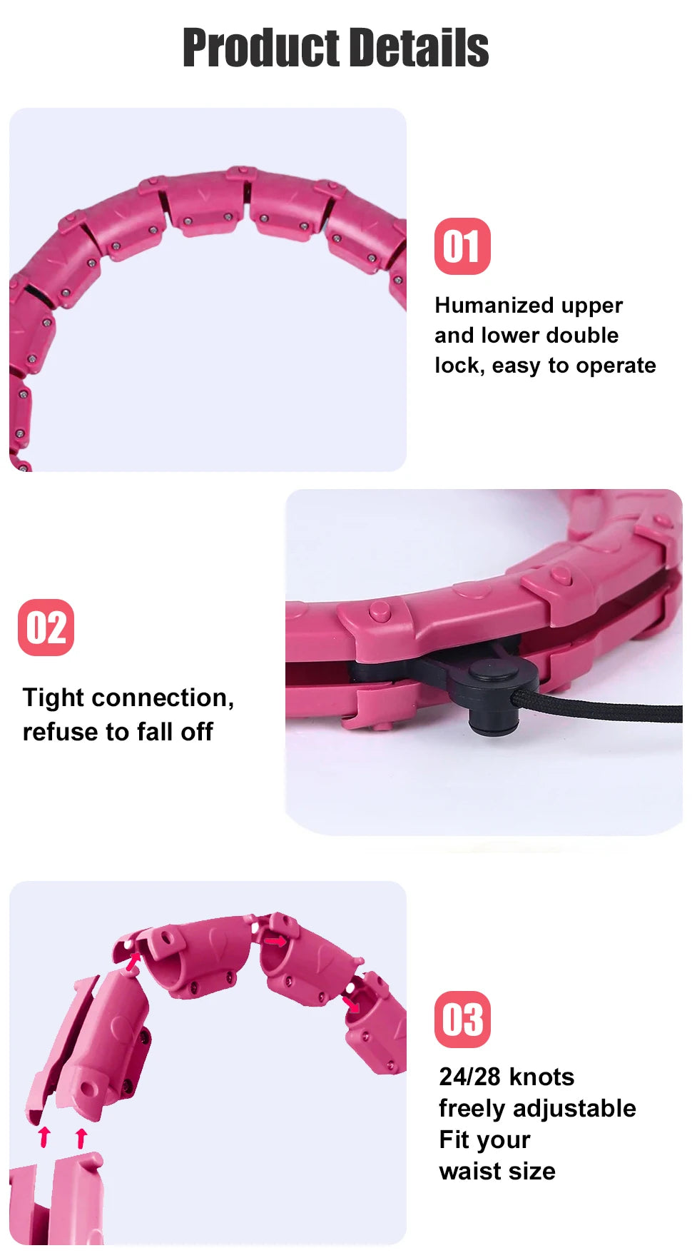 Smart Weighted Fitness Hoop