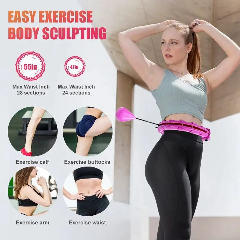 Smart Weighted Fitness Hoop