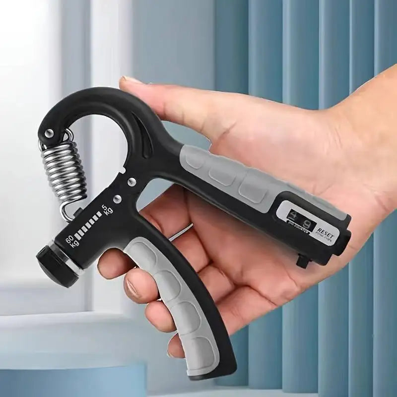 Adjustable Hand Grip Strengthener with Built-in Counter