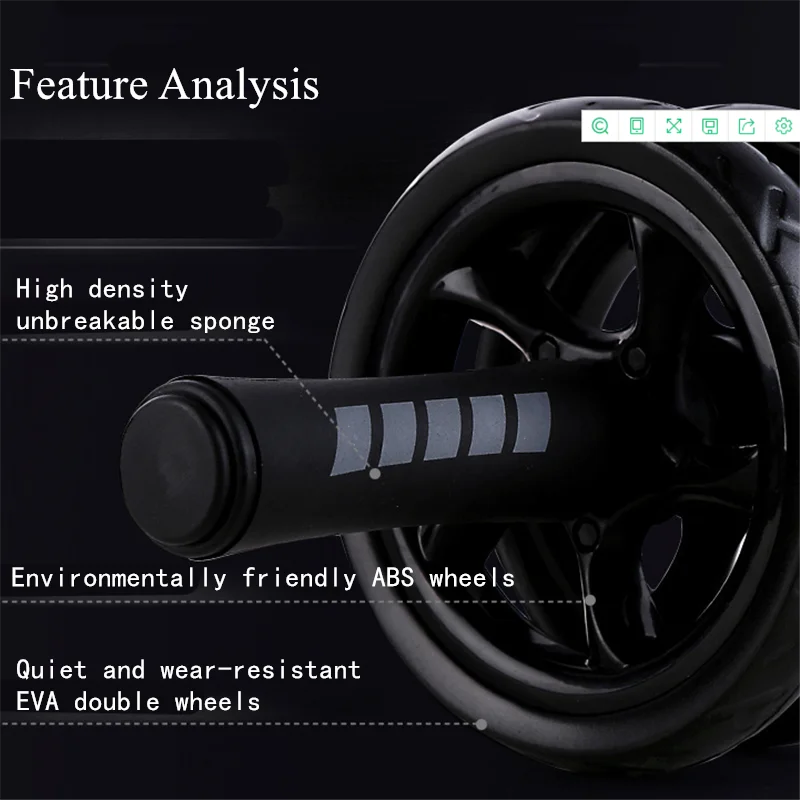 Smooth AB Roller Wheel Trainer