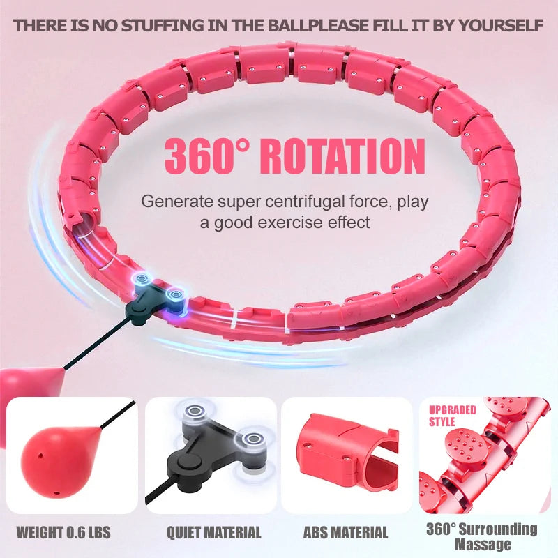 Smart Weighted Fitness Hoop