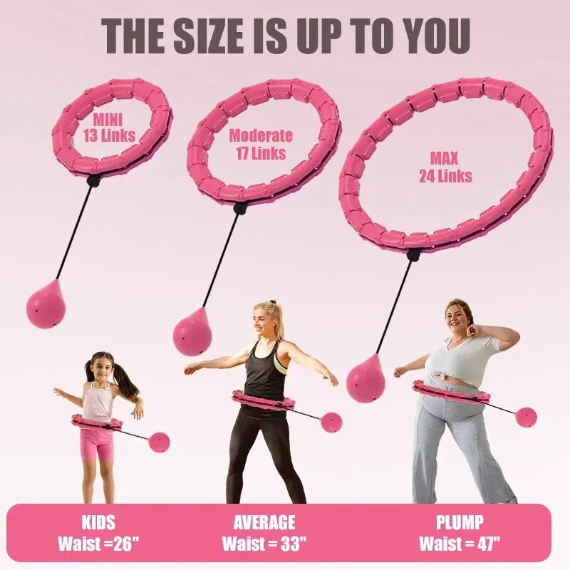 Smart Weighted Fitness Hoop