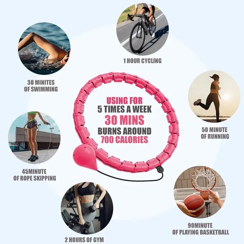 Smart Weighted Fitness Hoop