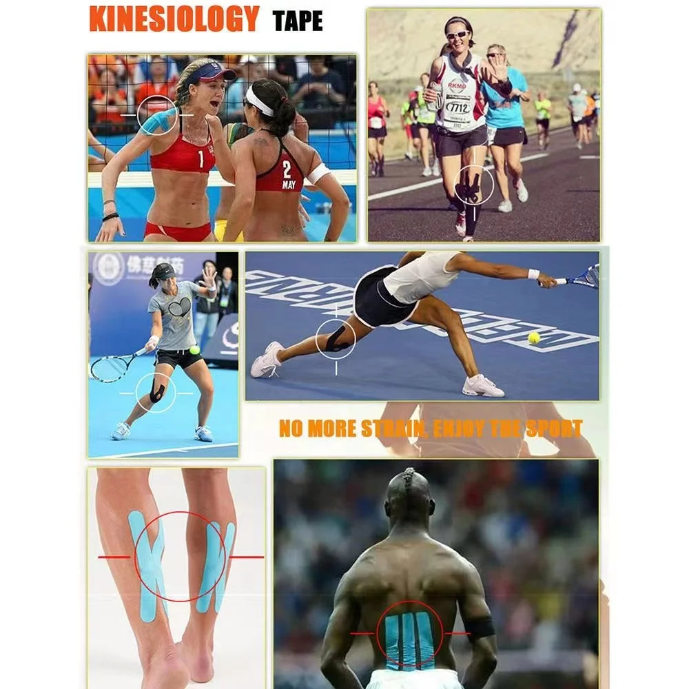 Athletic Kinesiology Recovery Tape
