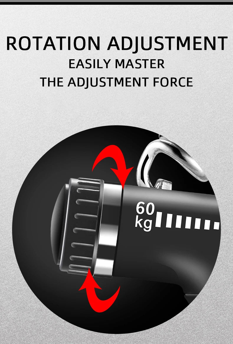 Adjustable Hand Grip Strengthener with Built-in Counter