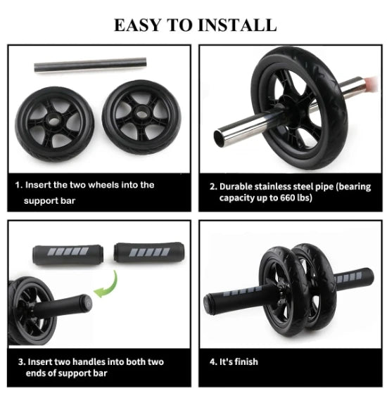 Smooth AB Roller Wheel Trainer