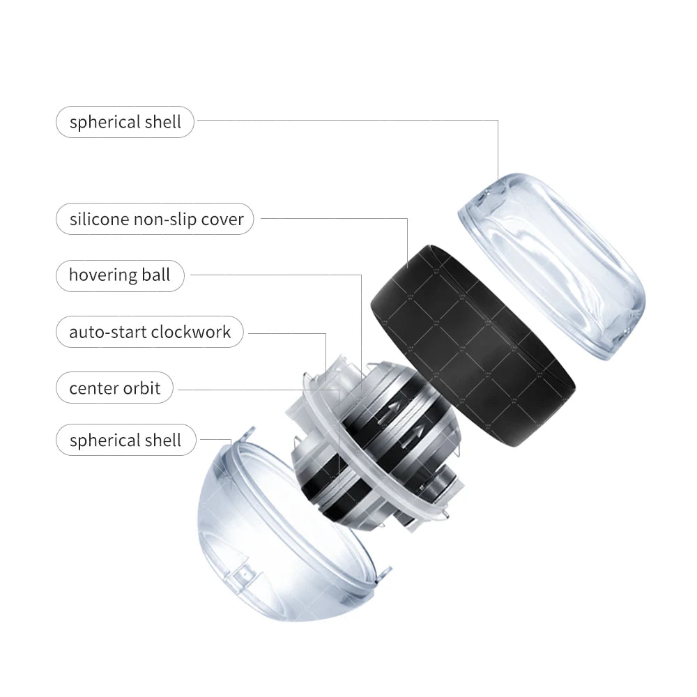 Power LED Gyro Ball Trainer