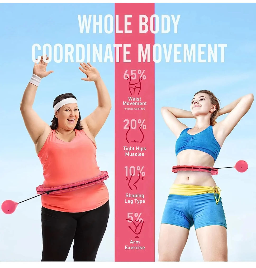 Smart Weighted Fitness Hoop