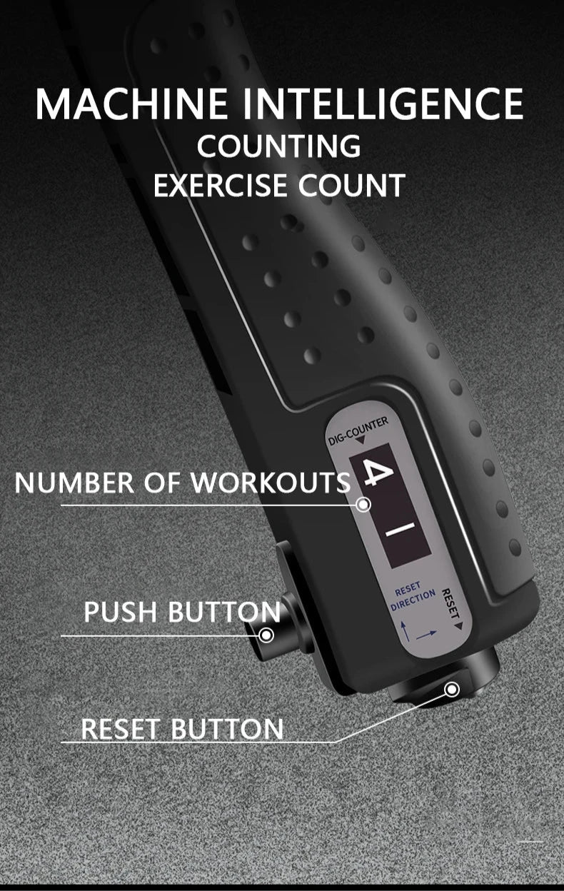 Adjustable Hand Grip Strengthener with Built-in Counter