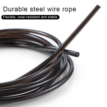 SpeedPro Adjustable Steel Jump Rope